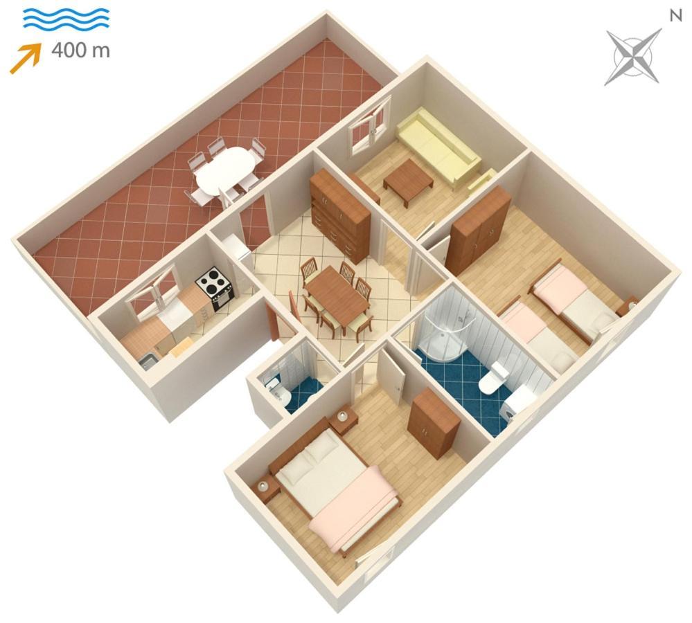Apartments And Rooms With Parking Space Supetar, Brac - 5658 Dış mekan fotoğraf